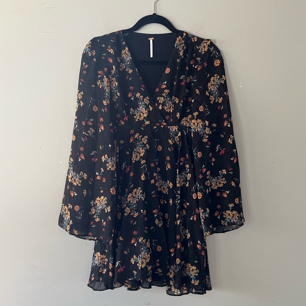 Flowy Floral Mini Dress